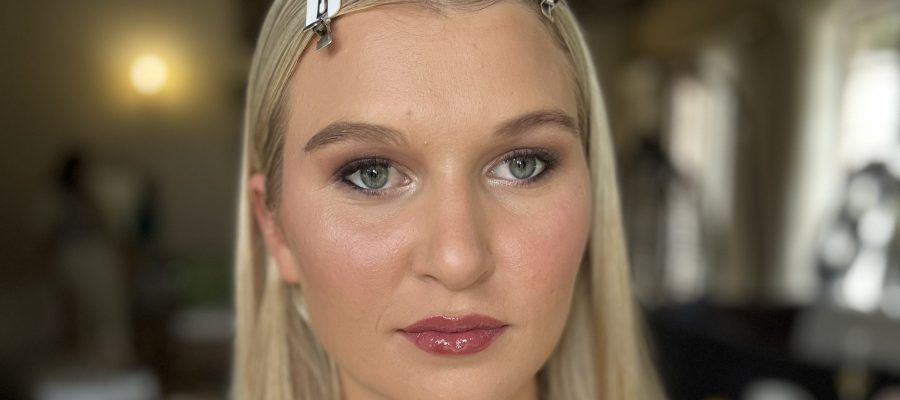 Bridal makeup blonde bride blue eyes, makeup artists North Coast, Ballito, Salt Rock, KwaZulu-Natal, South Africa, Beach weddings